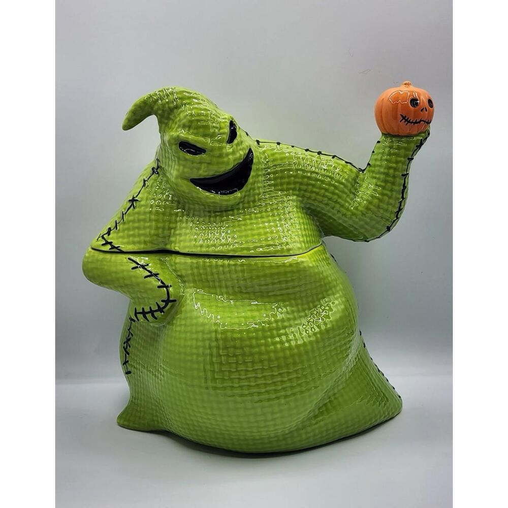 Disney Oogie Boogie Halloween Cookie Jar Tim Burton Nightmare Before Christmas